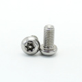 Flat Head Six Lobe Pin In Torx Security Screw Bolt M8 M6